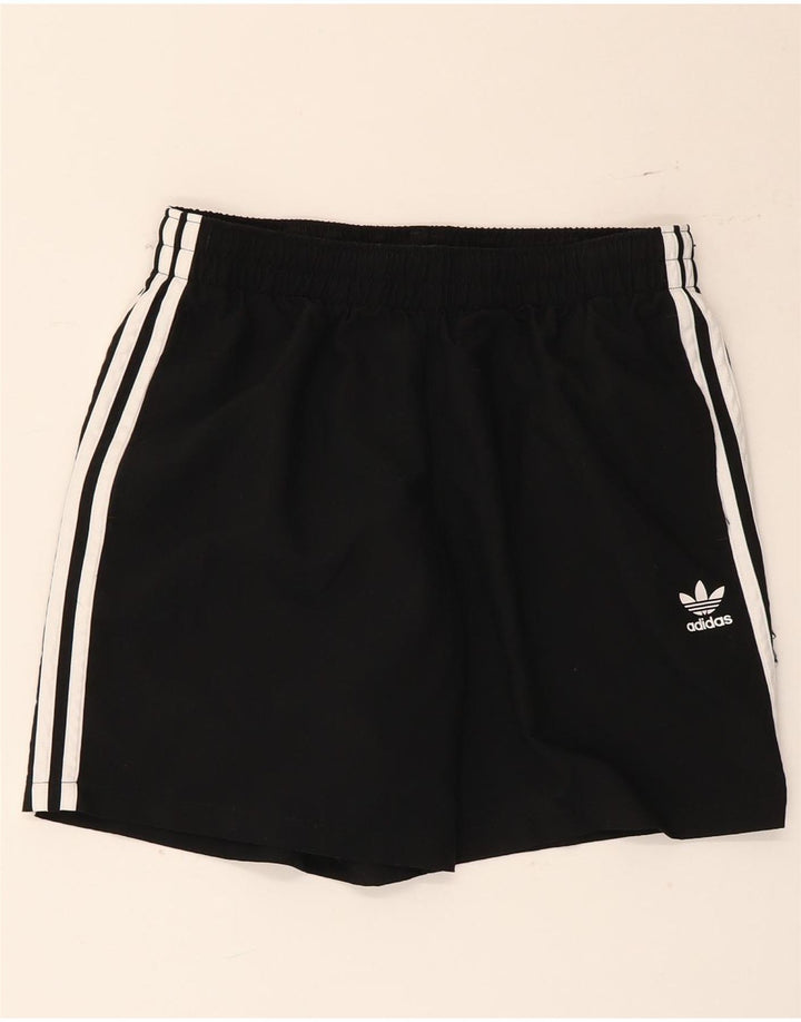 Adidas Short de sport pour homme en polyester noir moyen