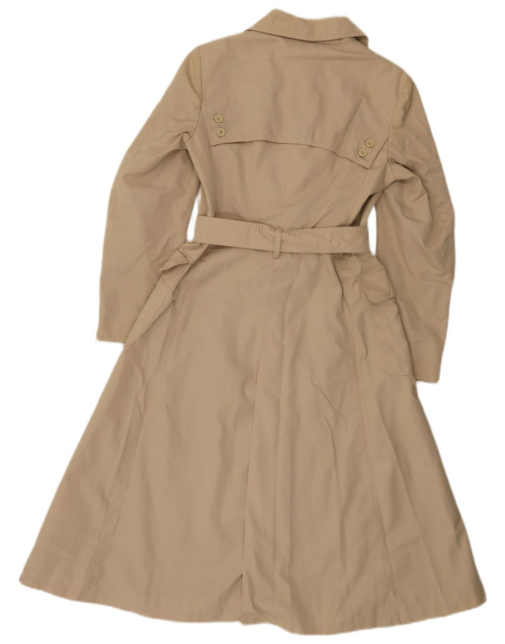 NINO Trench-Coat Femme UK 8 Petit Beige Polyester