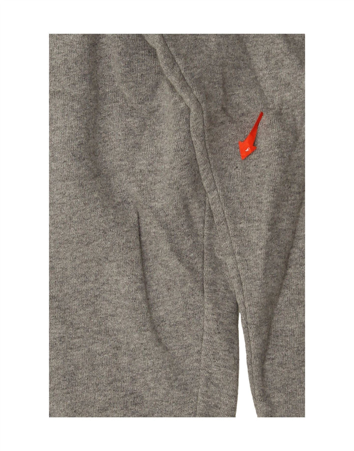 CONVERSE Womens Graphic Tracksuit Trousers UK 10 Small  Grey Cotton Vintage Converse and Second-Hand Converse from Messina Hembry 