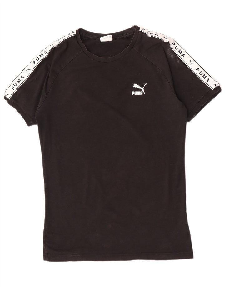 Puma Tee-Shirt Graphic Homme Noir Moyen Colourblock
