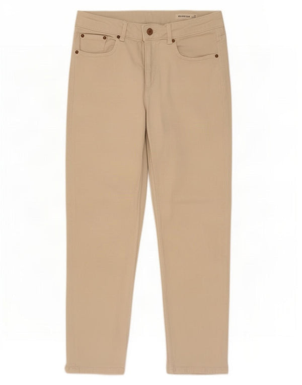Marks & Spencer Jean slim coupe décontractée pour femme UK 10 Small W30 L27 Beige