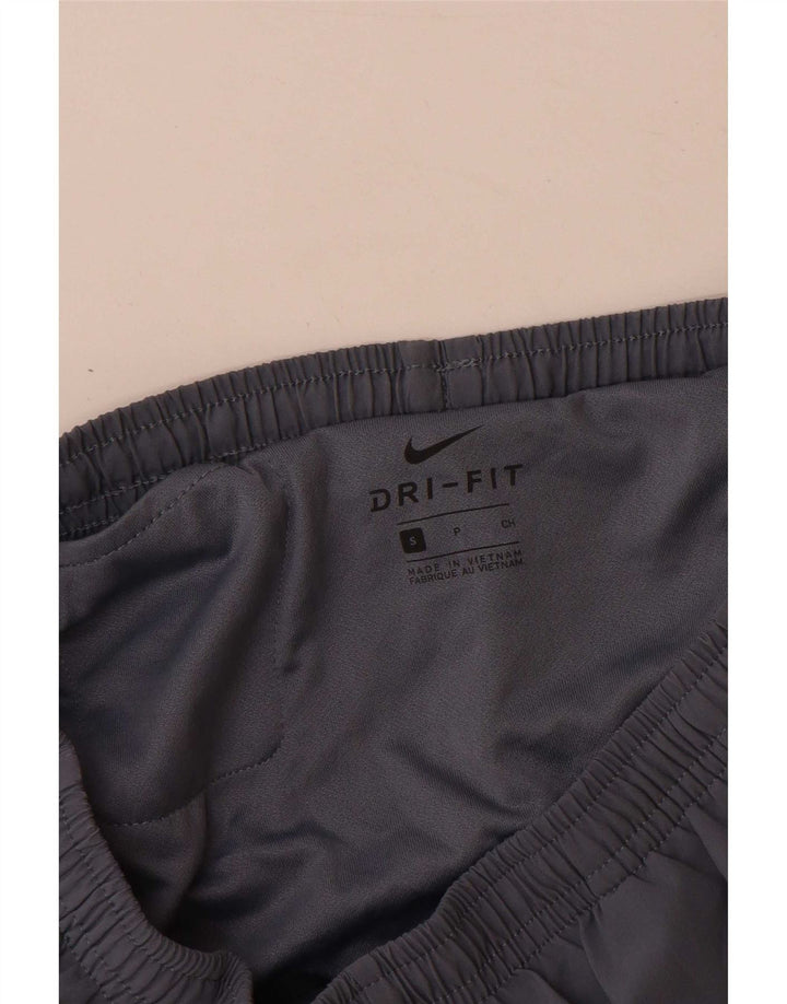 Nike Short de sport Dri Fit pour homme en polyester color block Taille S Gris