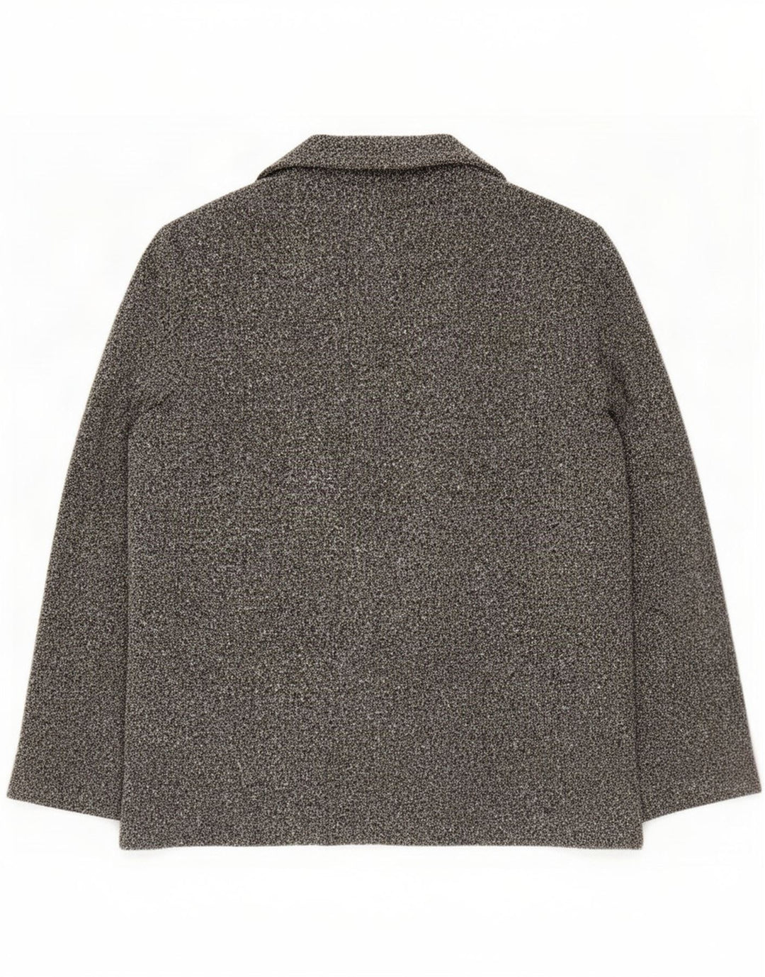 Marks & Spencer Veste Blazer Ouverte Femme UK 20 2XL Gris Moucheté Polyester