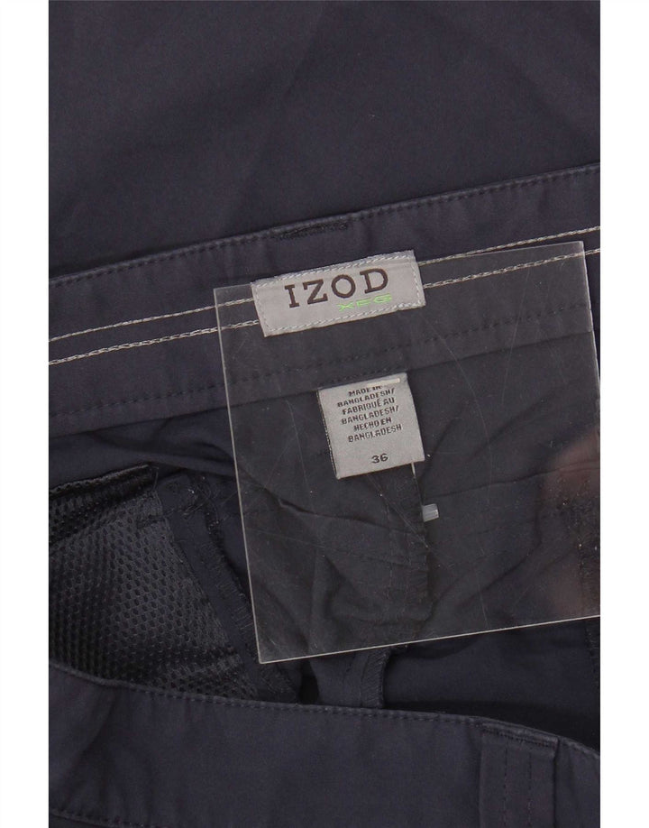 Izod Short décontracté pour homme Large W36 Bleu marine