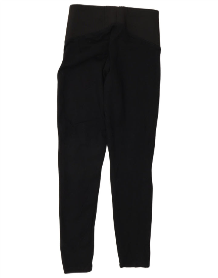 Marks & Spencer Leggings Femme UK 8 Small Noir Viscose
