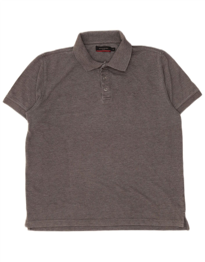 Pierre Cardin Polo Homme Gris Moyen Polyester