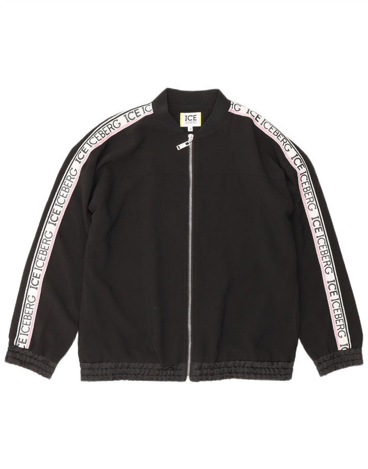 Iceberg Veste Bomber Junior Fille 15-16 ans Noir Colorblock Polyester