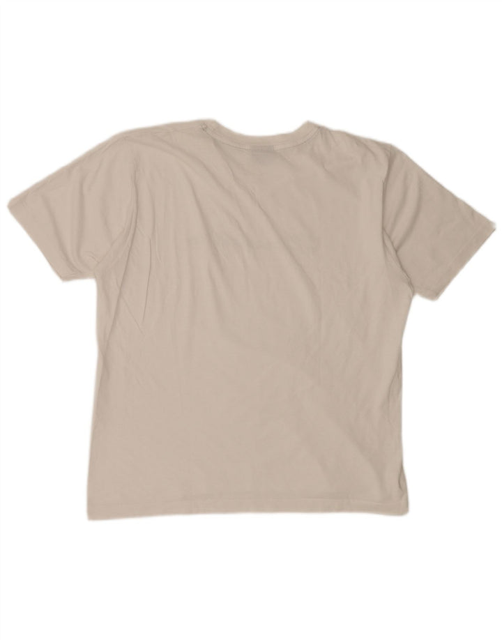 CHAMPION T-shirt graphique pour femme UK 16 Large Blanc