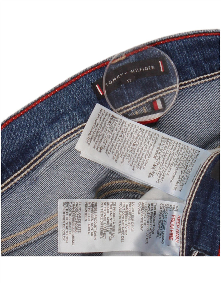 TOMMY HILFIGER Jean Slim Fille 11-12 ans W26 L26 Bleu Coton
