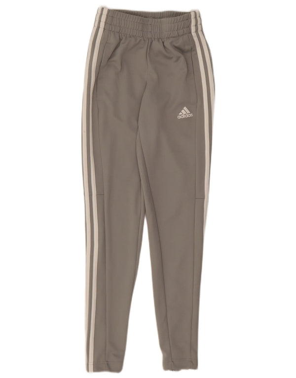 Pantalon de survêtement Adidas Femme UK 0/2 2XS Gris Polyester