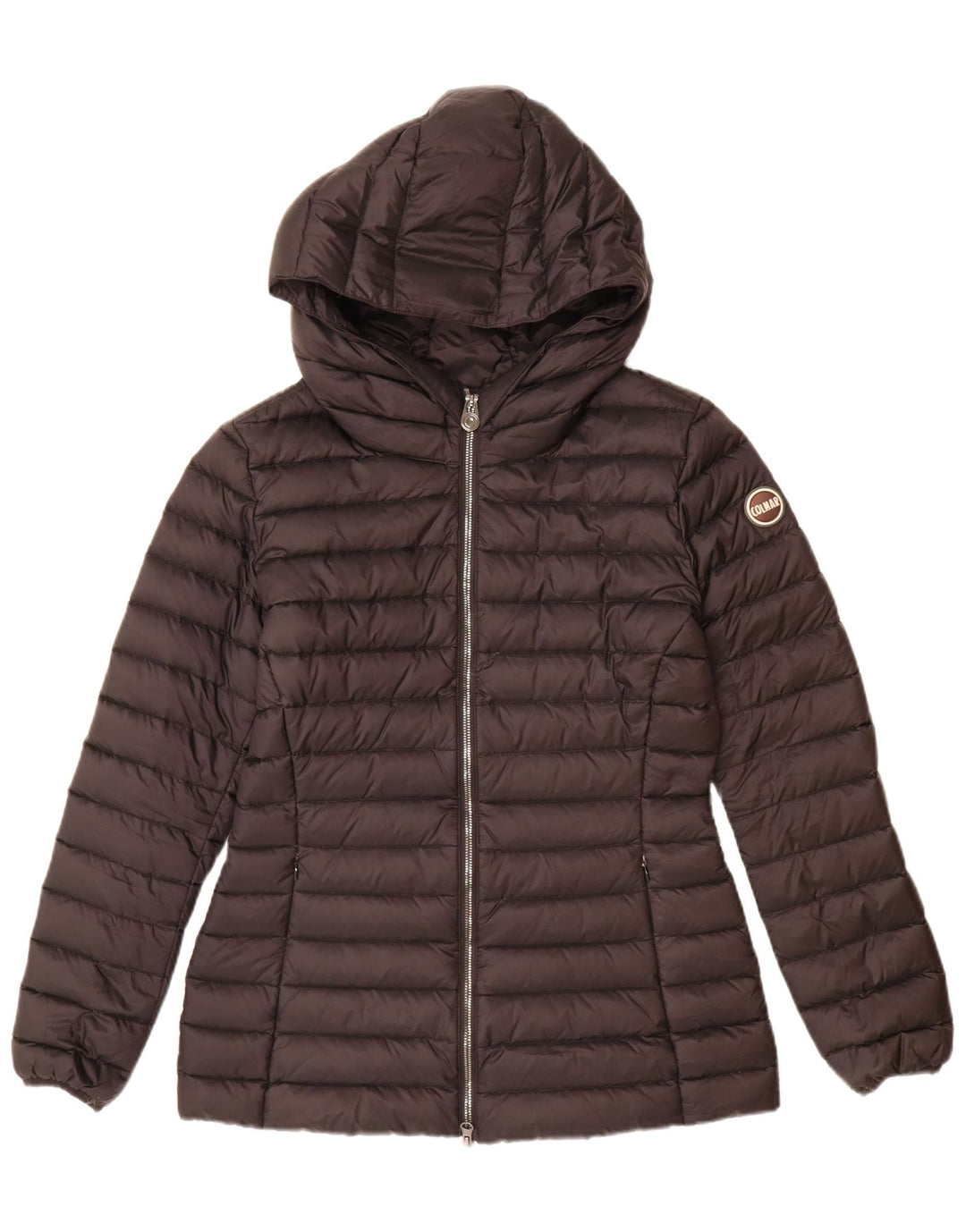 COLMAR Doudoune À Capuche Femme IT 44 Medium Noir Polyamide