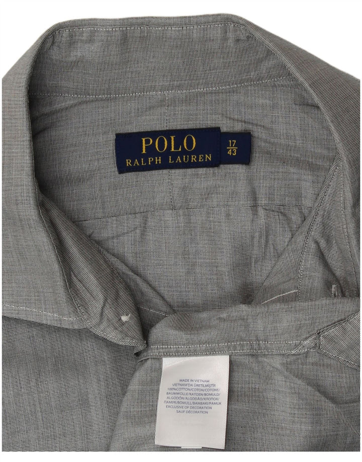 Polo Ralph Lauren Chemise homme Taille 17 43 XL Coton gris
