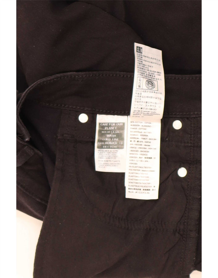 Levi's Jean Slim 712 Femme W26 L30 Coton Noir