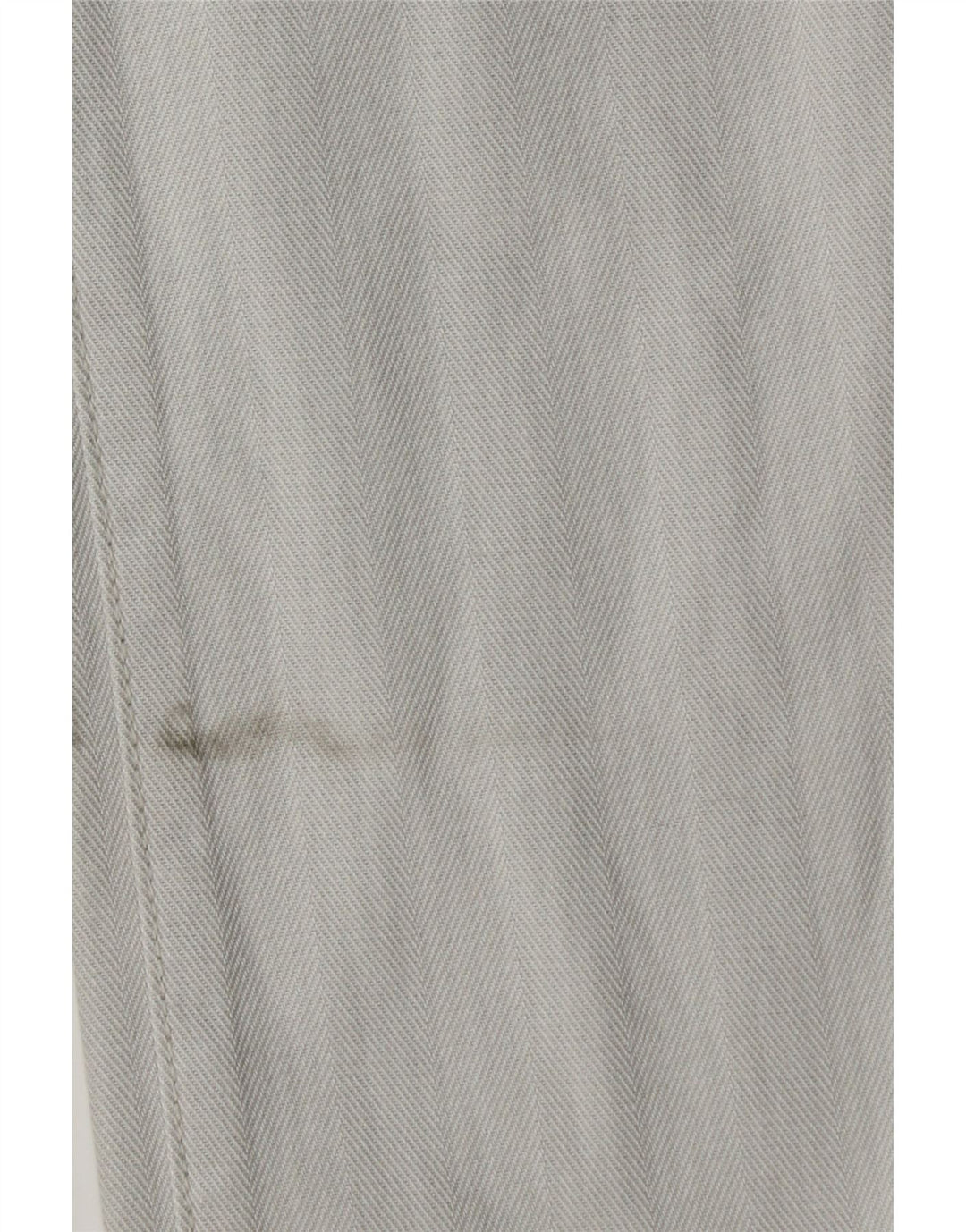 Guru Jean slim droit femme W28 L34 bleu à chevrons en coton