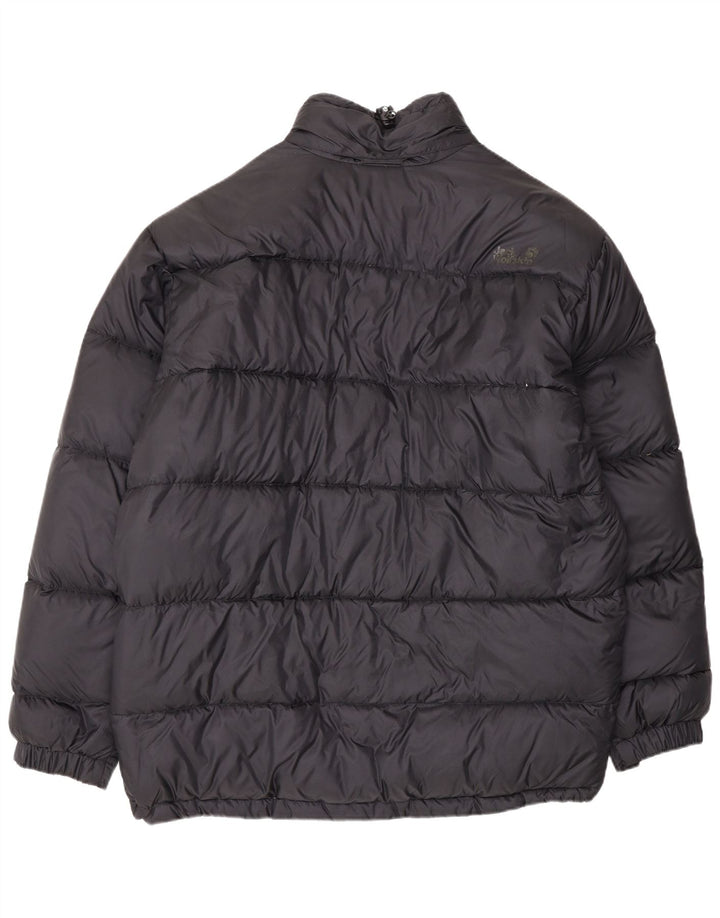 Jack Wolfskin Veste matelassée pour homme UK 40/42 Large Noir Polyester