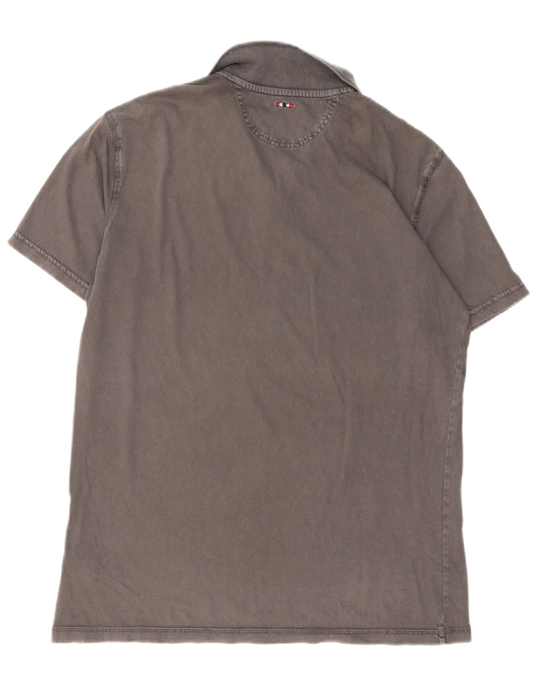 NAPAPIJRI Polo Homme Grand Gris Coton