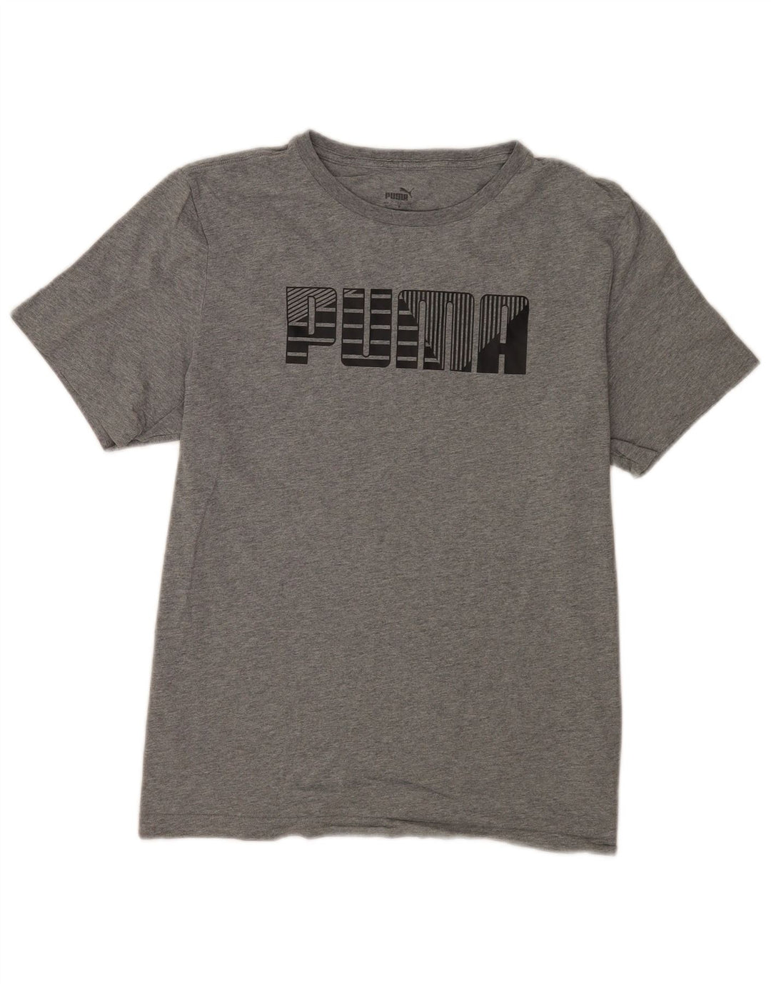 Puma T-Shirt Graphique Homme Grand Gris Coton