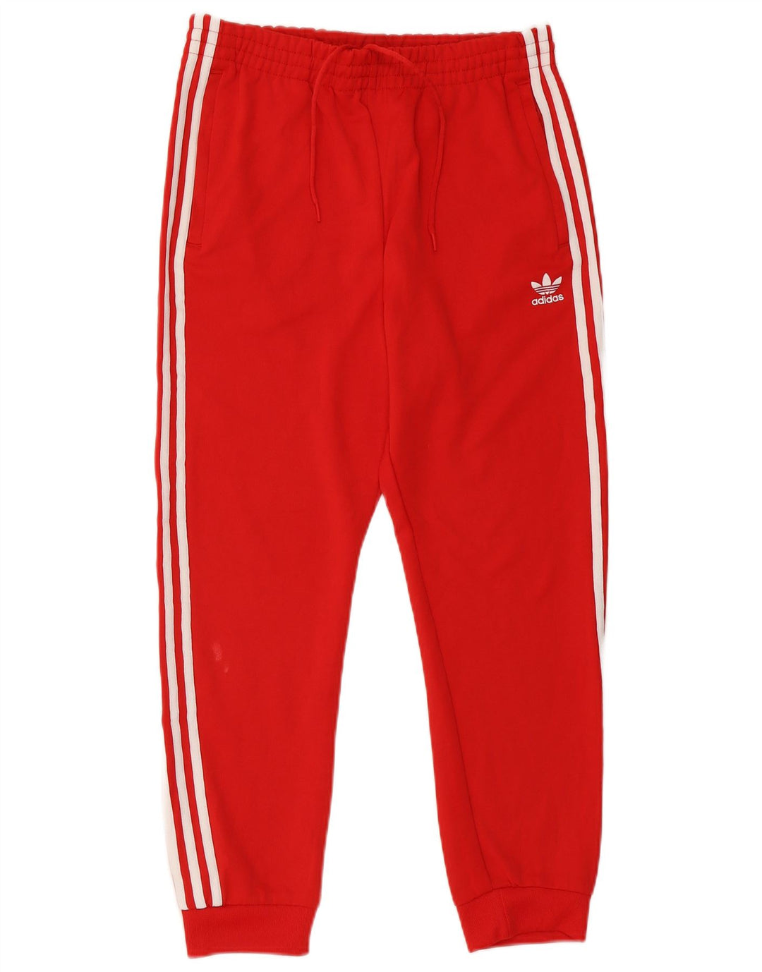 Adidas Pantalon de survêtement pour homme Joggers Large Rouge Polyester