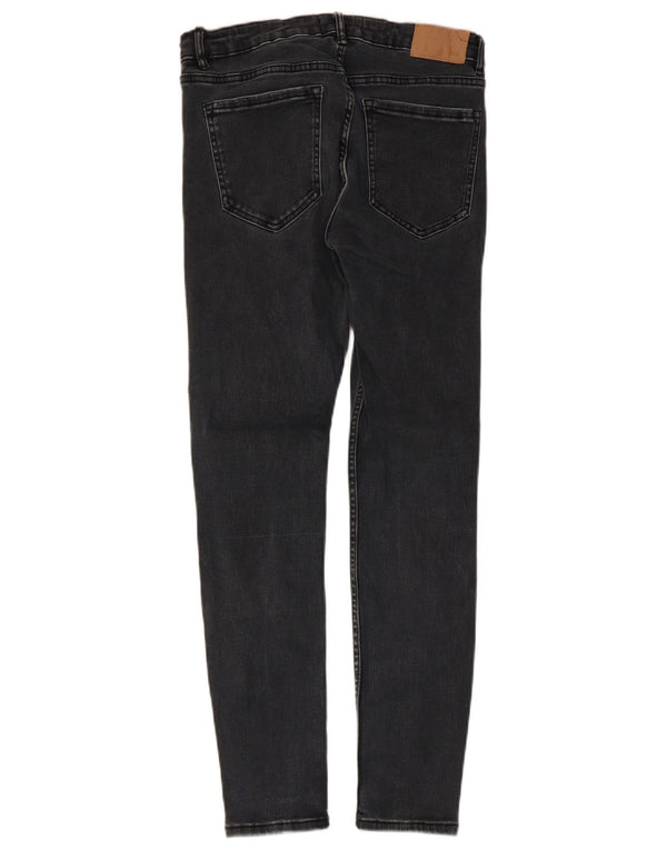 Zara Jean skinny femme EU 40 Medium W30 L27 Gris Coton