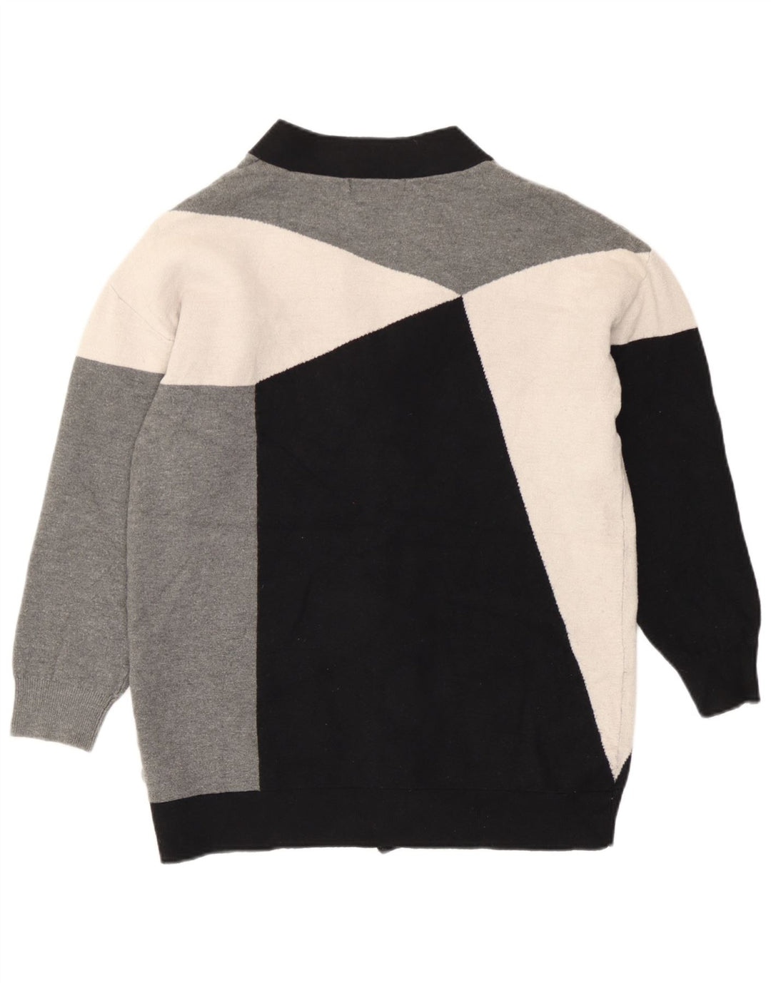 Marks & Spencer Pull Cardigan Femme UK 14 Moyen Multicolore