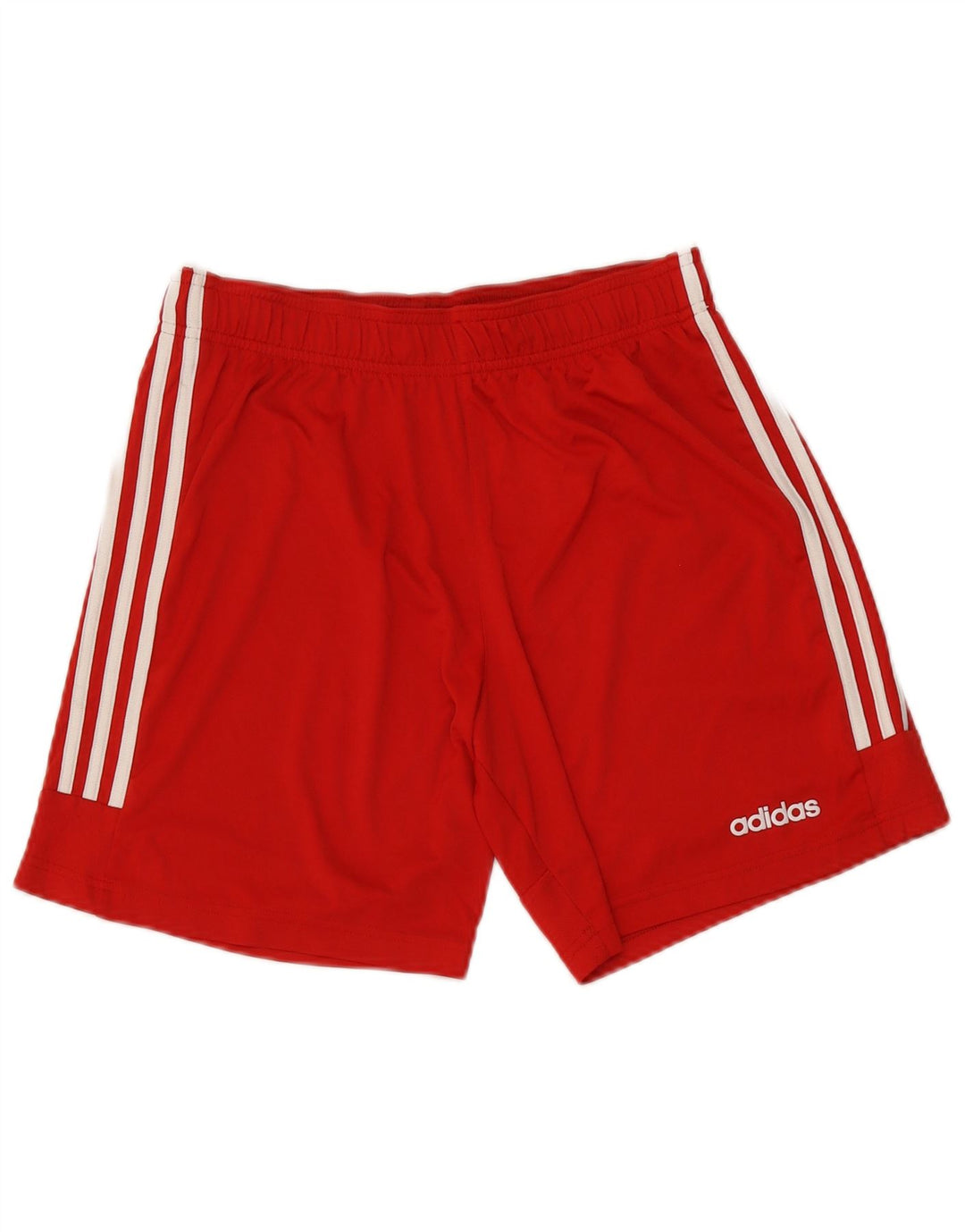 Adidas Short de sport pour femme UK 14 Rouge moyen Polyester