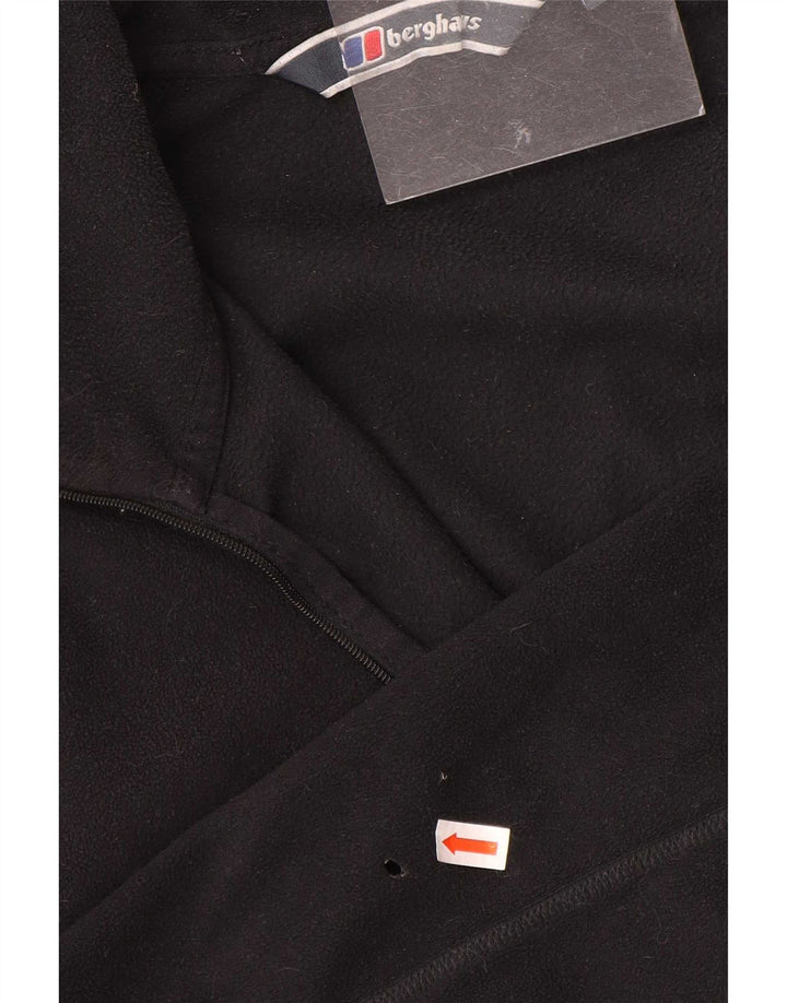 Berghaus Pull Polaire Col Zippé Homme XL Noir Polyester