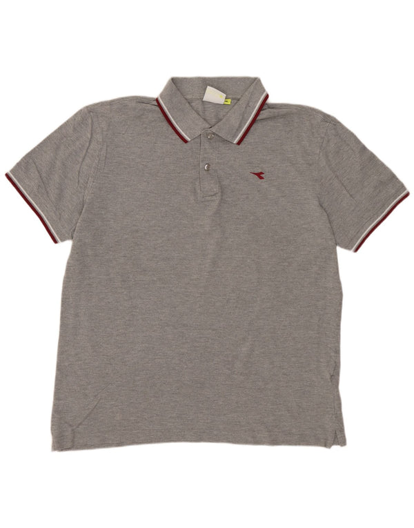 DIADORA Polo Homme XL Gris Coton