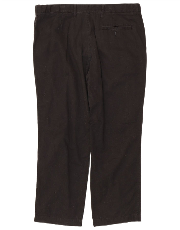 MARKS & SPENCER Pantalon Chino Droit Coupe Regular Homme W38 L29 Noir