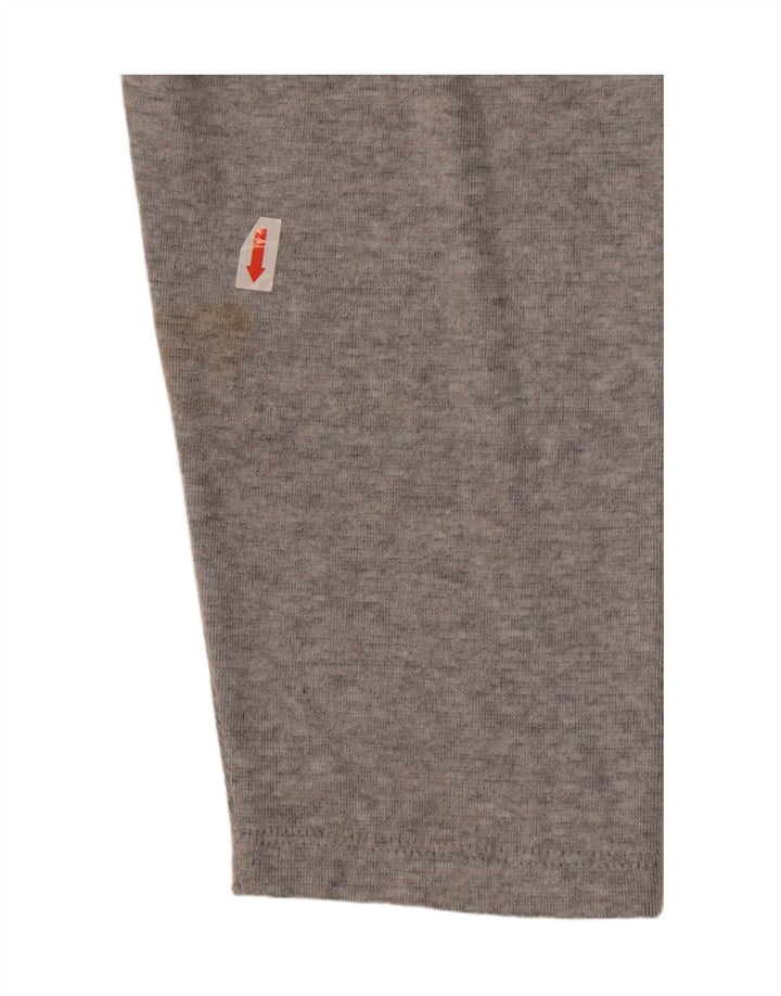 Marks & Spencer Pull à capuche surdimensionné graphique pour femme UK 16 Large Gris