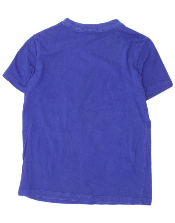 Polo Ralph Lauren T-Shirt Garçon 6-7 ans Bleu Coton