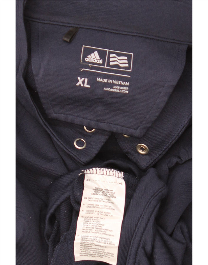 ADIDAS Veste de survêtement pour homme XL Bleu marine Polyester