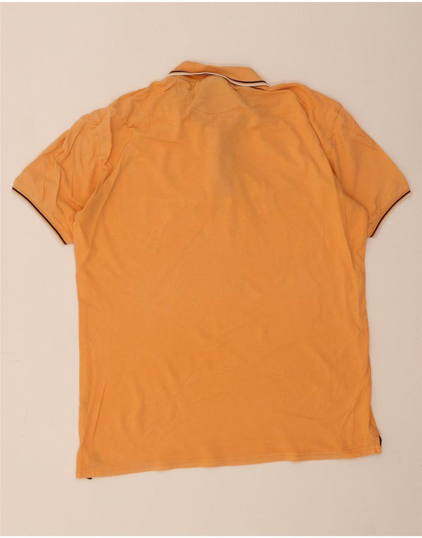 Champion Polo Homme XL Orange Rayé