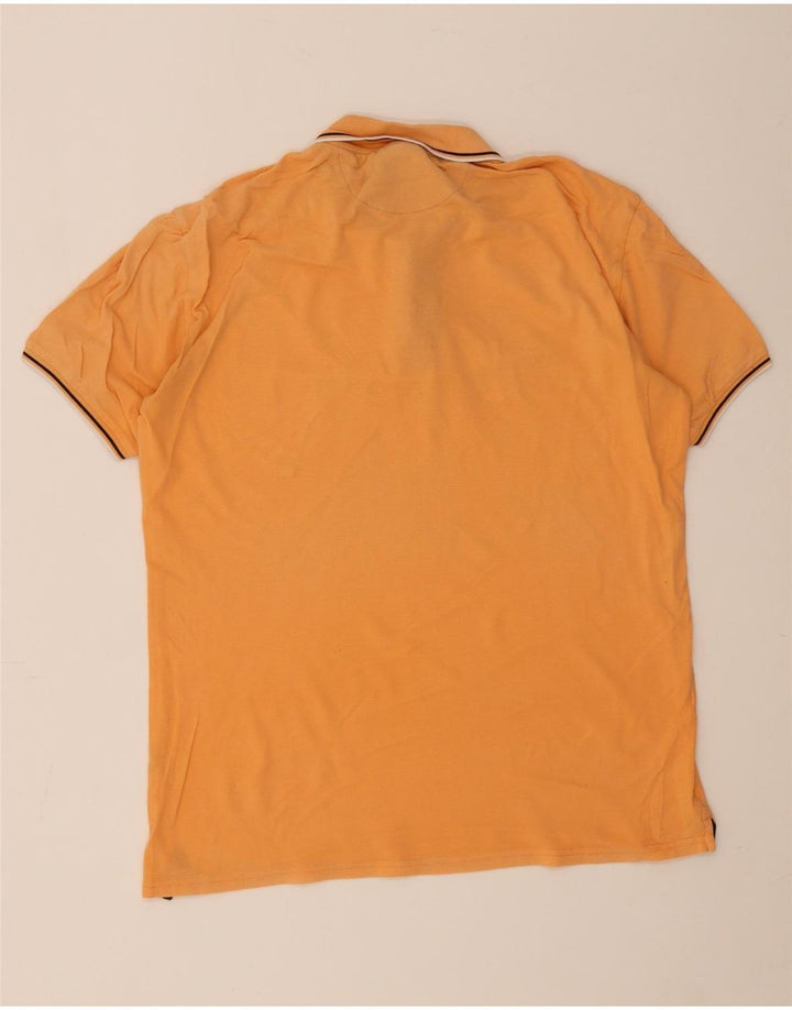 Champion Polo Homme XL Orange Rayé