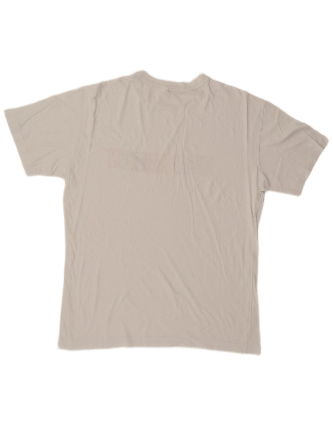 Benetton T-Shirt Graphique Homme Blanc Moyen
