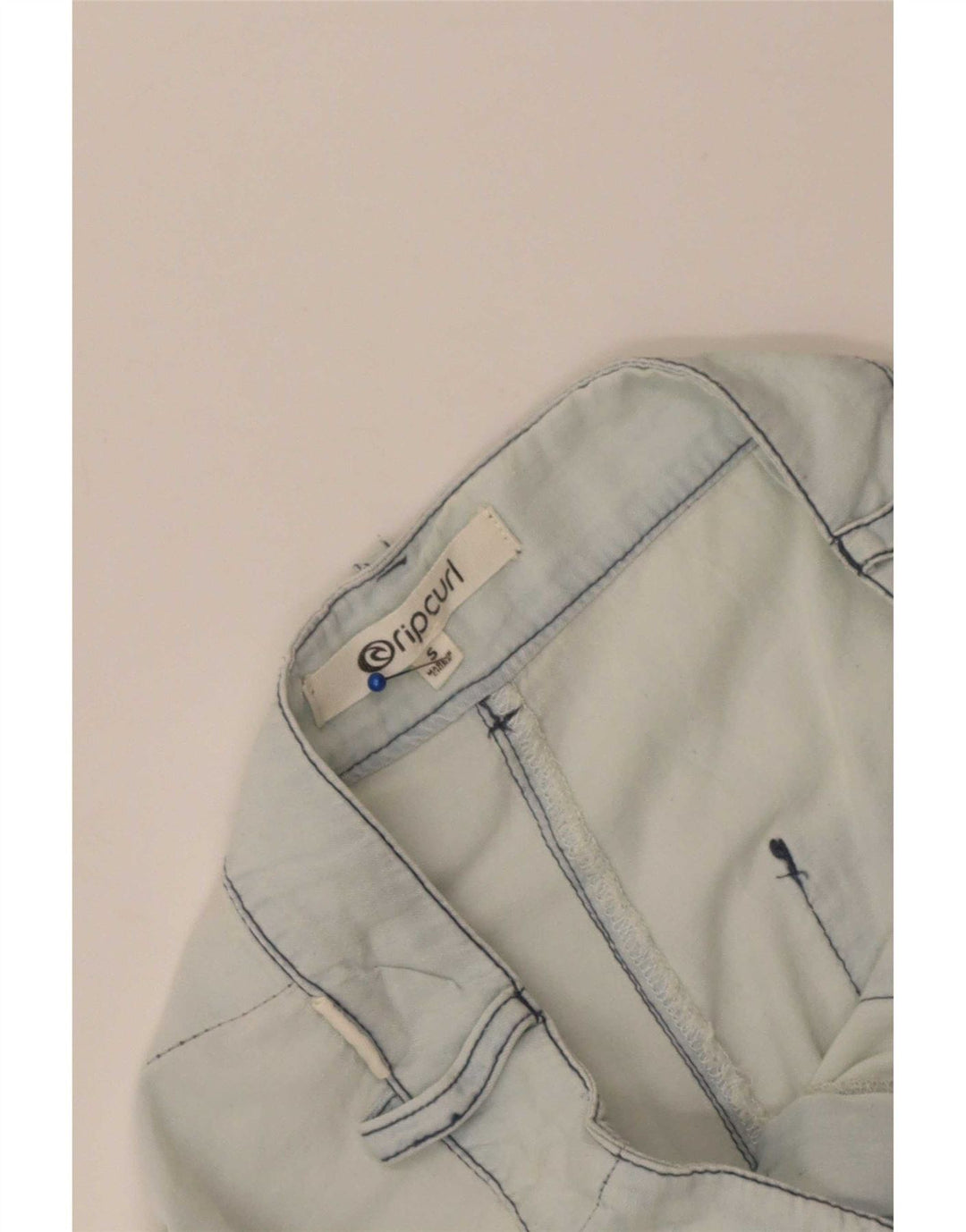 Rip Curl Pantalon court à jambe large pour femme Petit W28 L23 Bleu