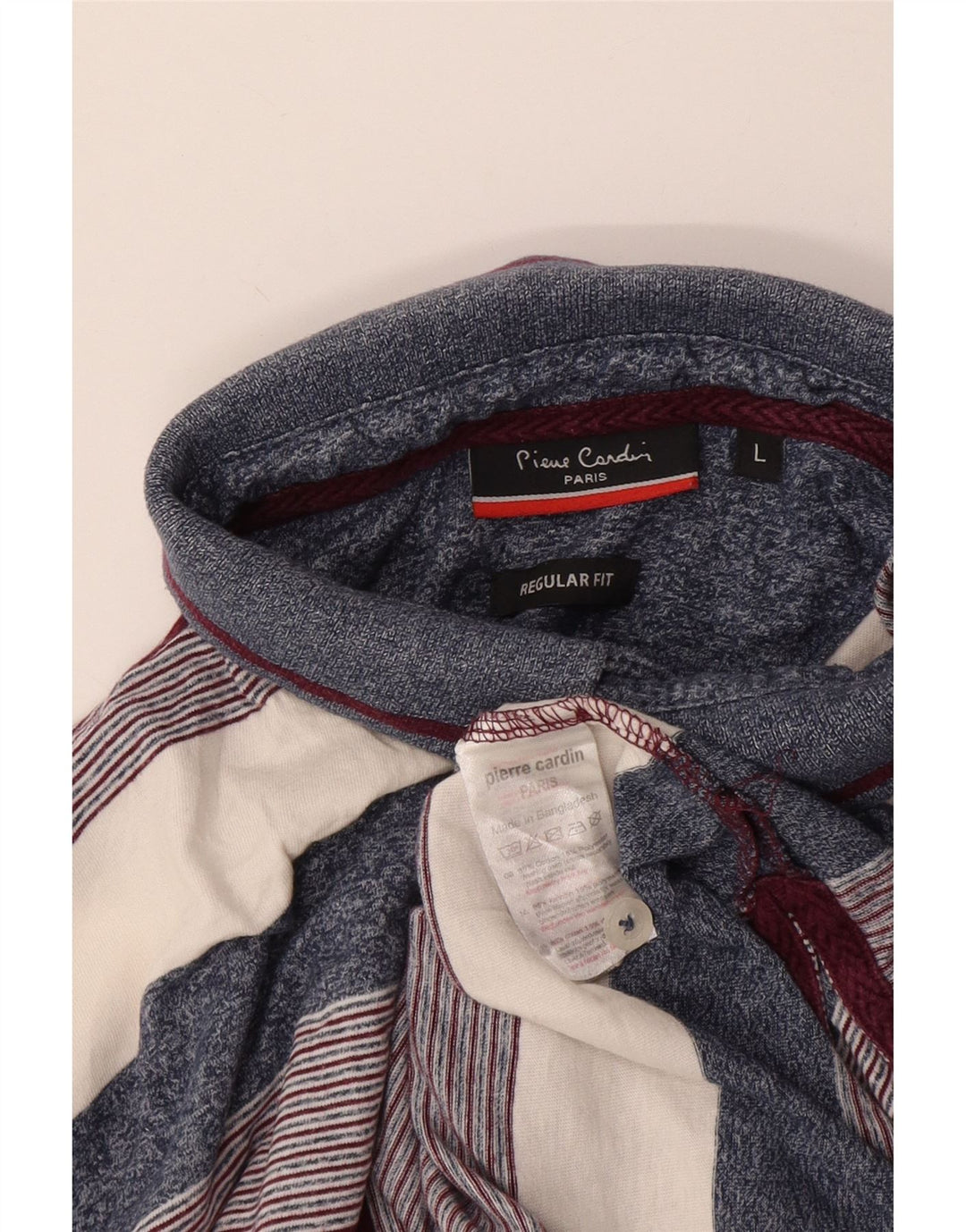 Pierre Cardin Polo Regular Fit Homme Large Rayé Multicolore