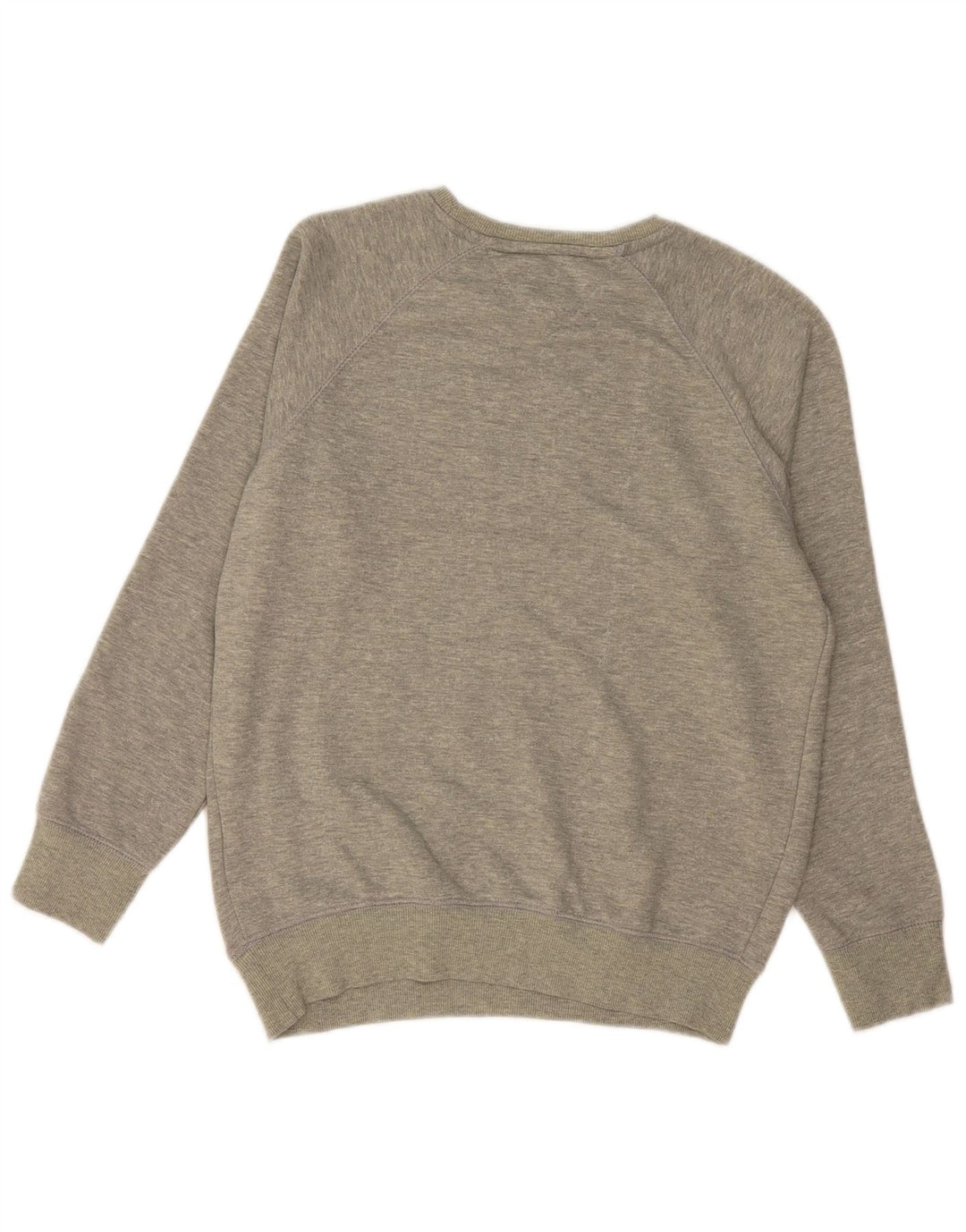 TOMMY HILFIGER Sweat-Shirt Graphique Homme Petit Gris Coton
