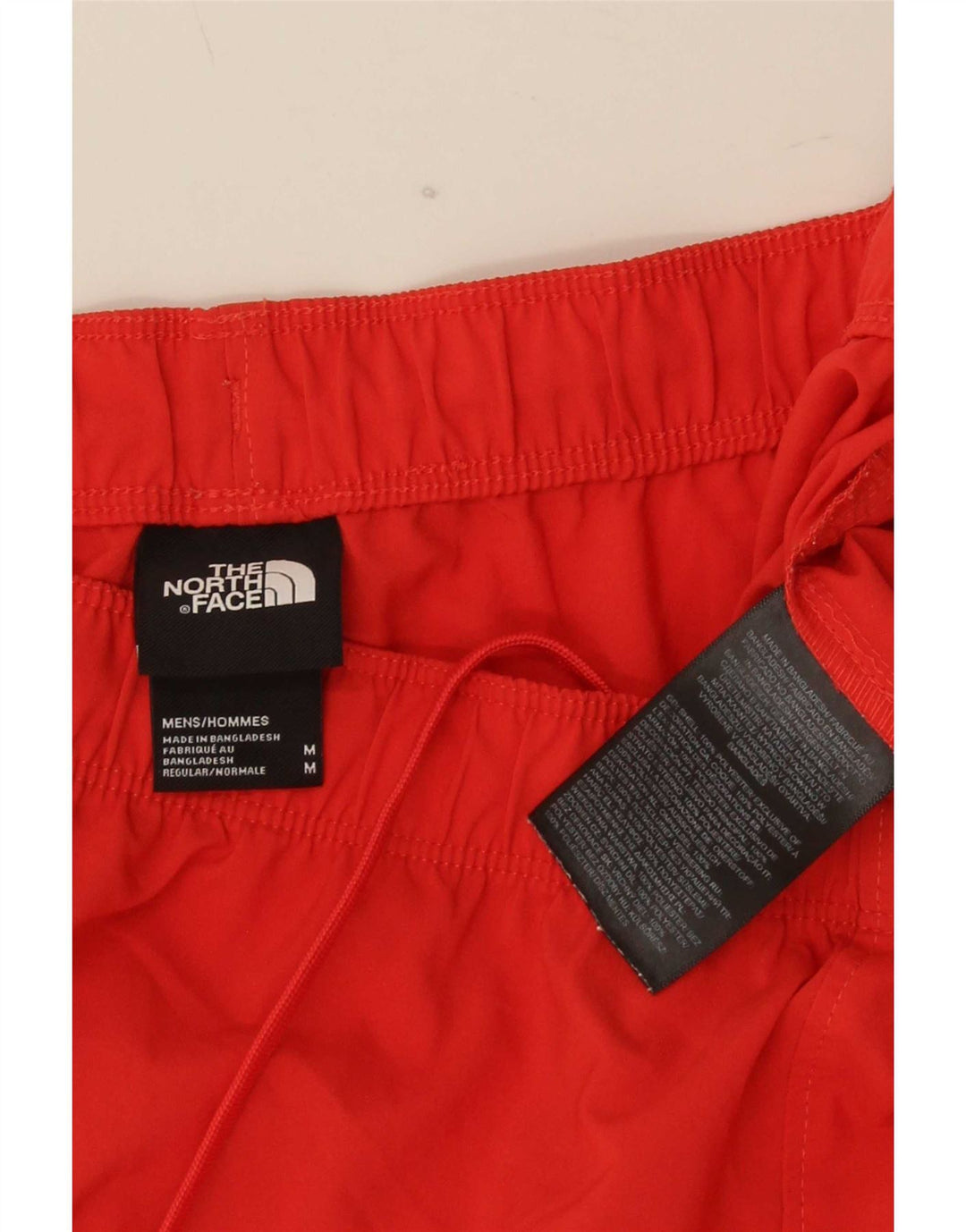 The North Face Short de sport pour homme en polyester rouge moyen