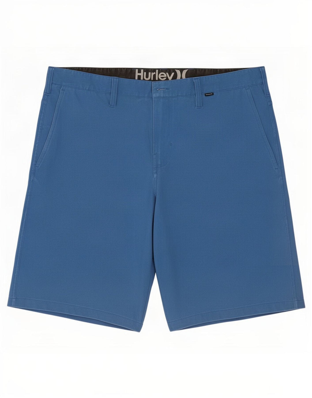 Hurley Short Chino Homme Large W36 Bleu Polyester