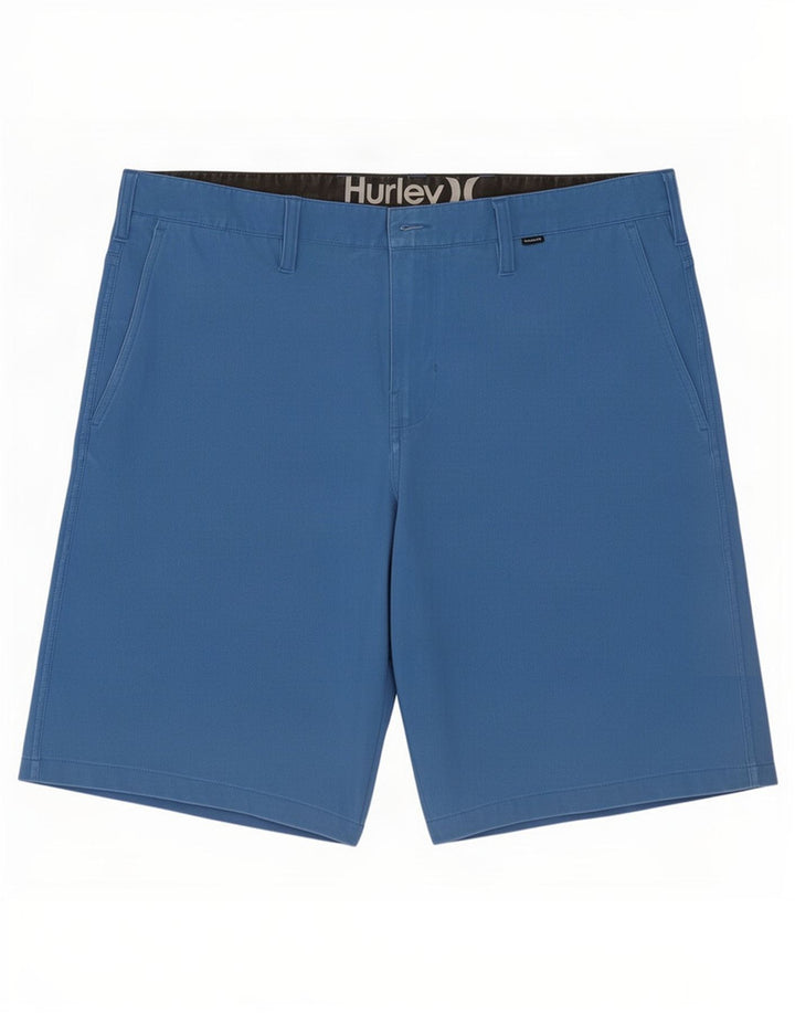 Hurley Short Chino Homme Large W36 Bleu Polyester