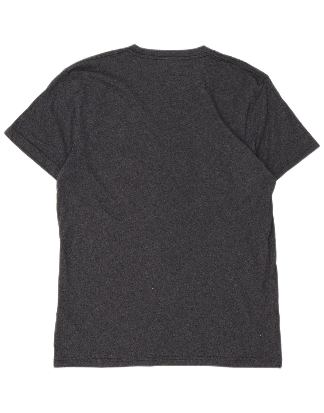 HOLLISTER T-Shirt Top Small Gris Coton Homme