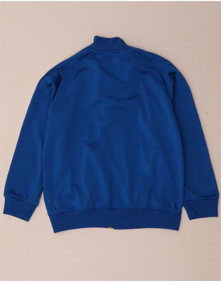 Adidas Veste de Survêtement Garçon 7-8 Ans Bleu Colorblock Polyester