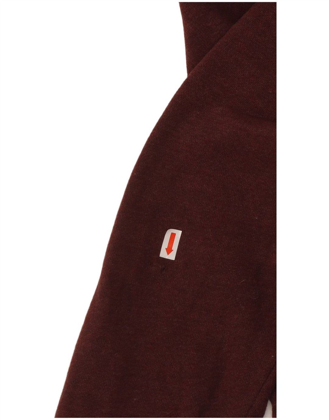 FAT FACE Pull à capuche zippé pour femme UK 10 Small Maroon