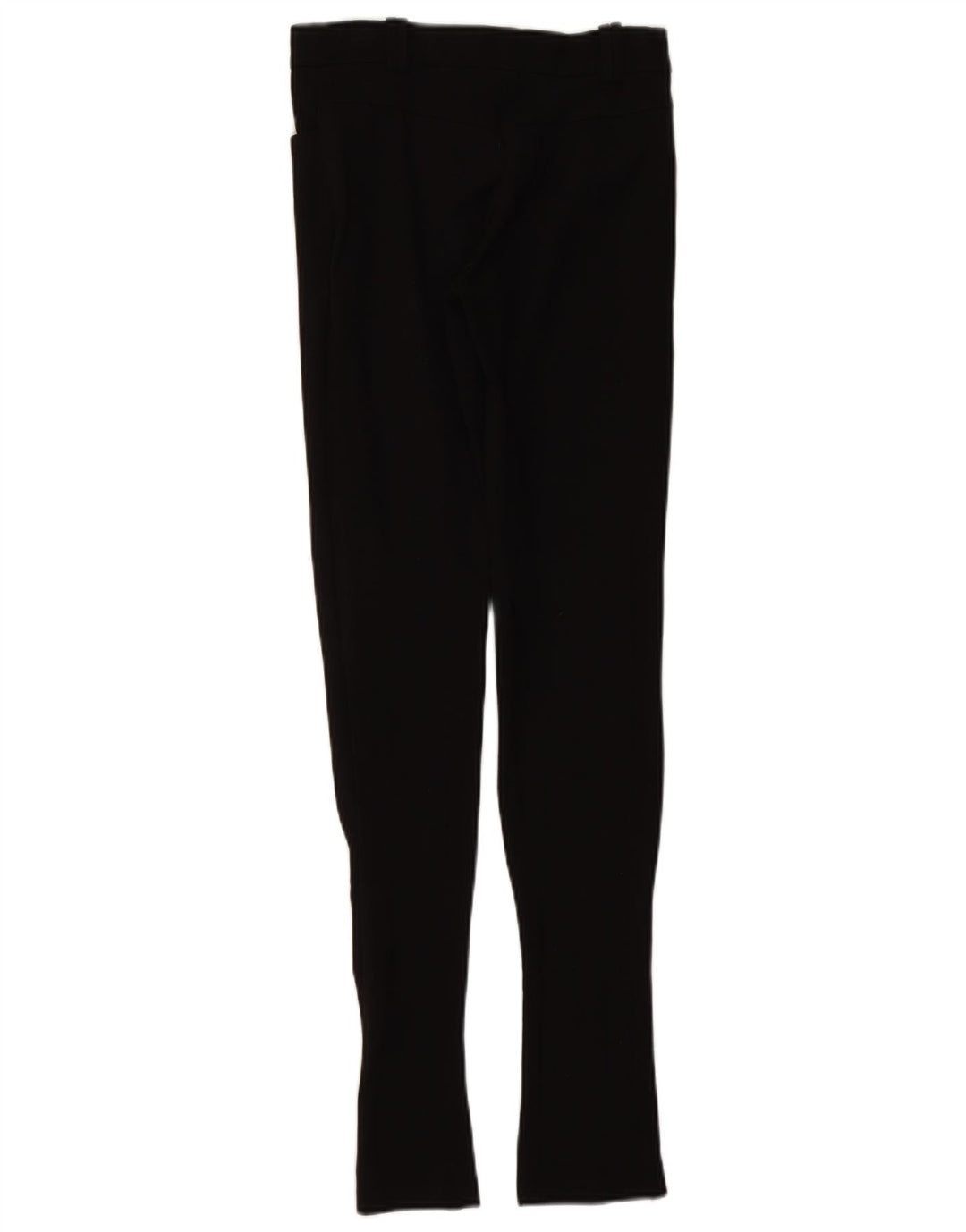 ZARA Pantalon décontracté skinny pour femme XS W24 L32 Noir Synthétique