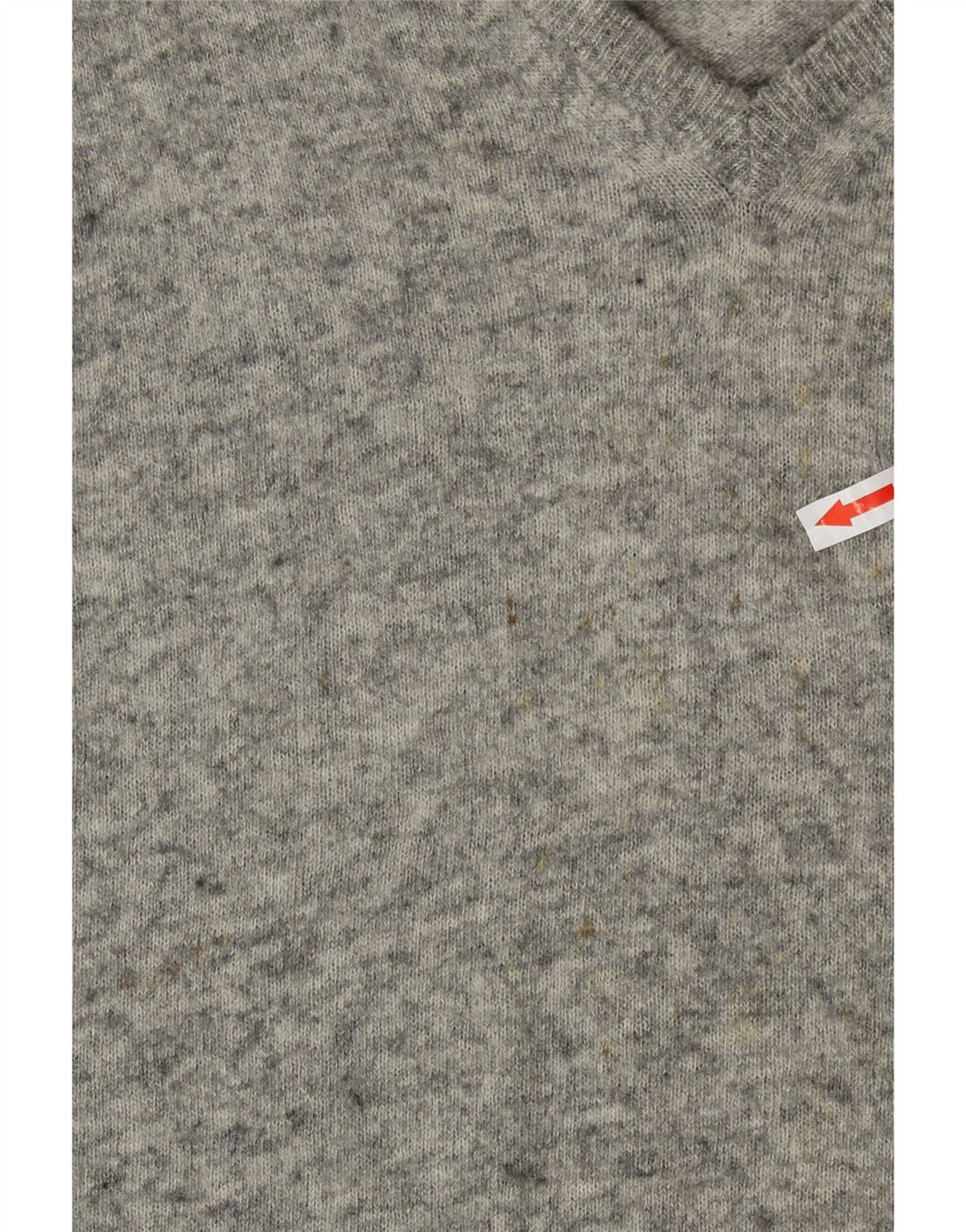 Kappa Pull Col V Homme XL Gris Laine d'Agneau