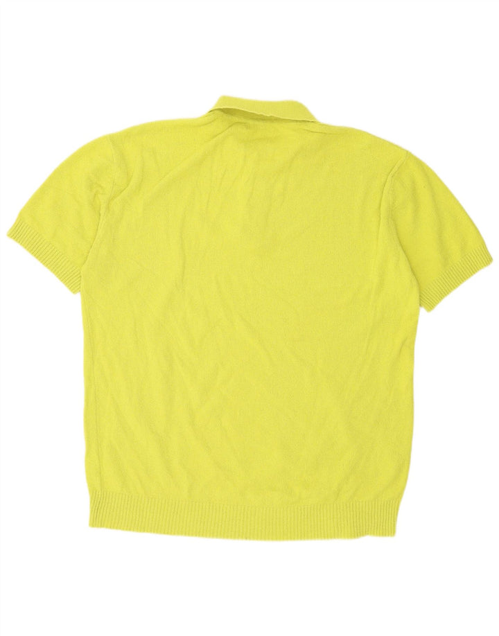 Polo Homme Zara XL Jaune