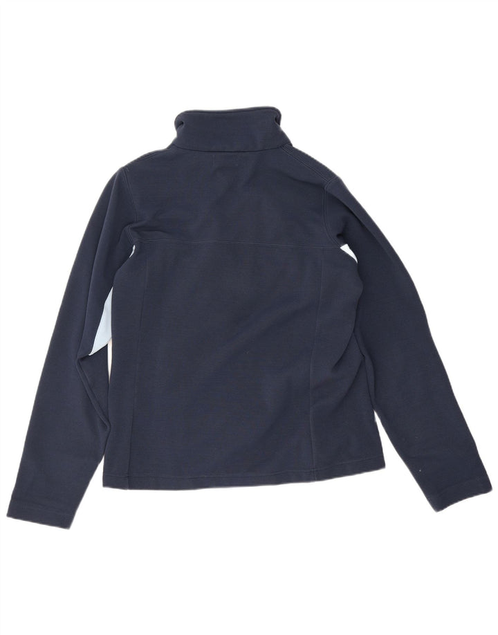 Kappa Veste de survêtement pour femme UK 14 Bleu marine moyen Colourblock