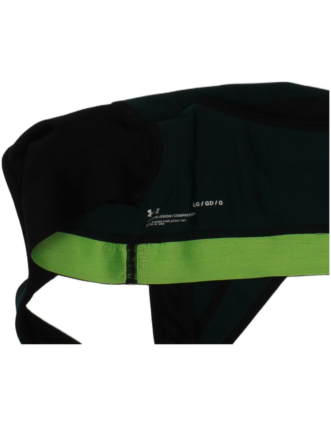 Under Armour Haut de Soutien-Gorge de Sport Compression Graphic Femme Large Vert Sports