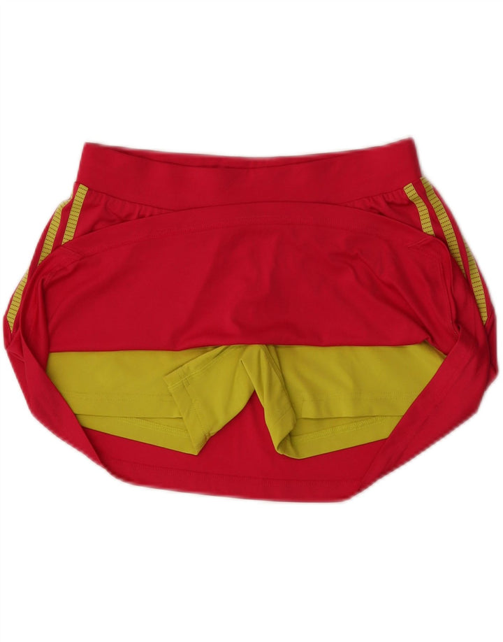 Adidas Climalite Skort UK 8/10 Petit Rouge Polyester