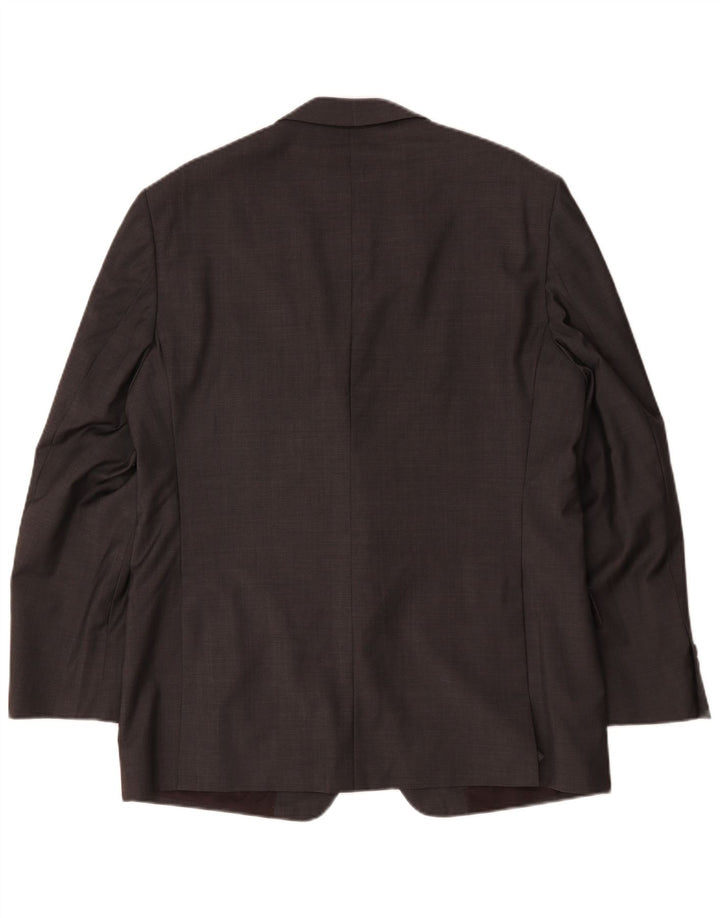 Marks & Spencer Veste blazer autographe à 2 boutons pour homme UK 42 Grande laine grise